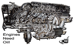 Car Engine Cutaway